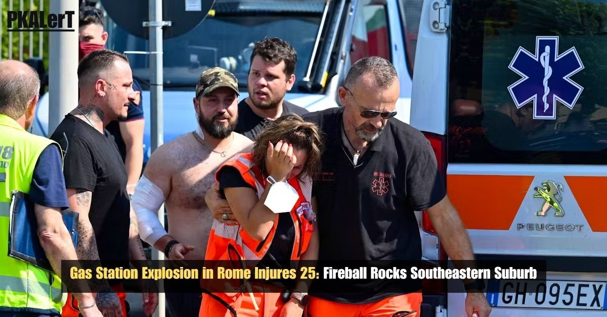 Gas Station Explosion In Rome Injures 25: Fireball Rocks Southeastern Suburb 2 Gas Station Explosion In Rome Injures 25: Fireball Rocks Southeastern Suburb