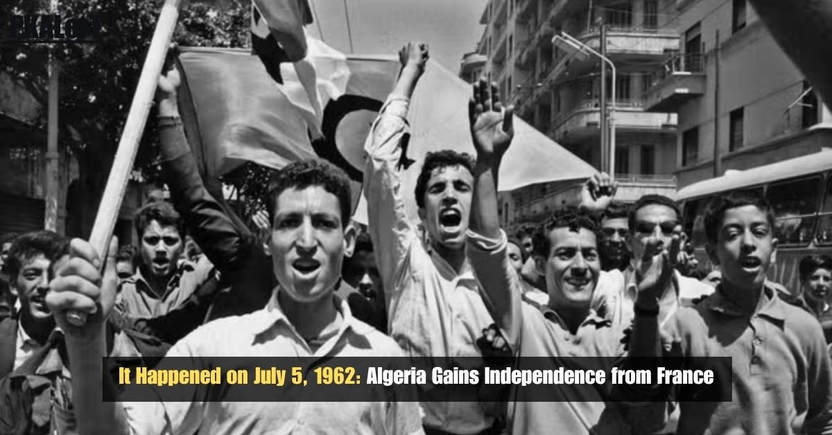 It Happened On July 5, 1962: Algeria Gains Independence From France