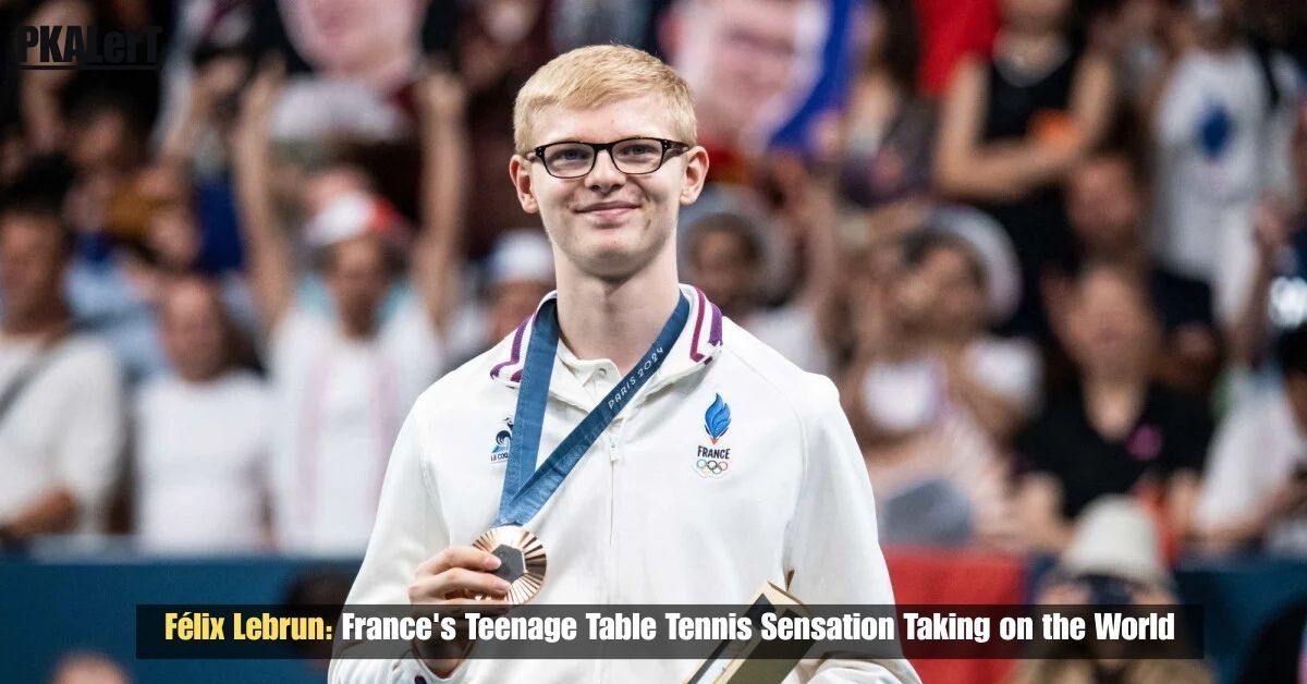Félix Lebrun: France's Teenage Table Tennis Sensation Taking on the World 2 Félix Lebrun: France's Teenage Table Tennis Sensation Taking on the World