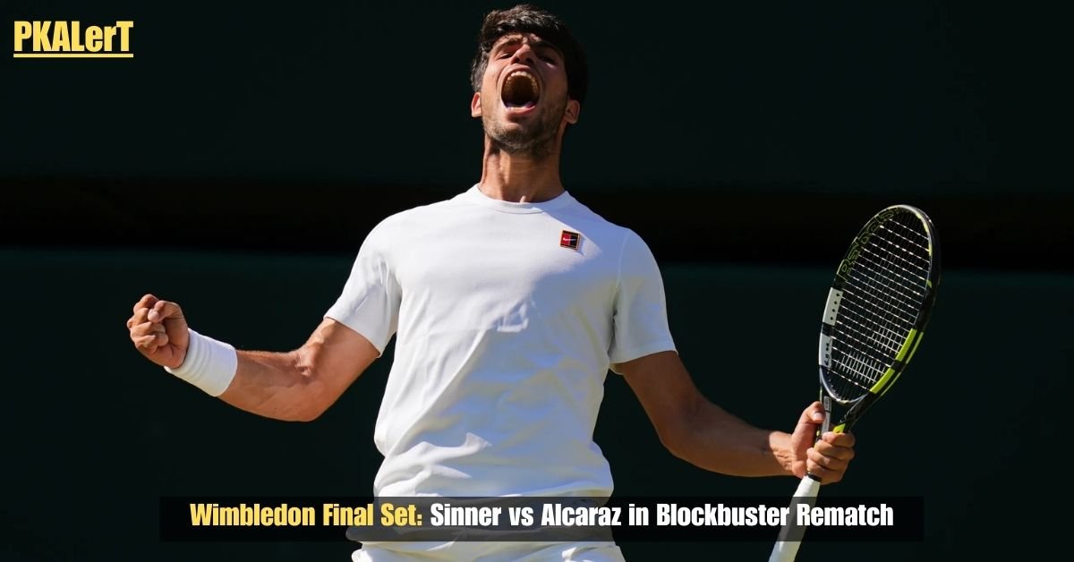 Wimbledon Final Set: Sinner vs Alcaraz in Blockbuster Rematch 2 Wimbledon Final Set: Sinner vs Alcaraz in Blockbuster Rematch