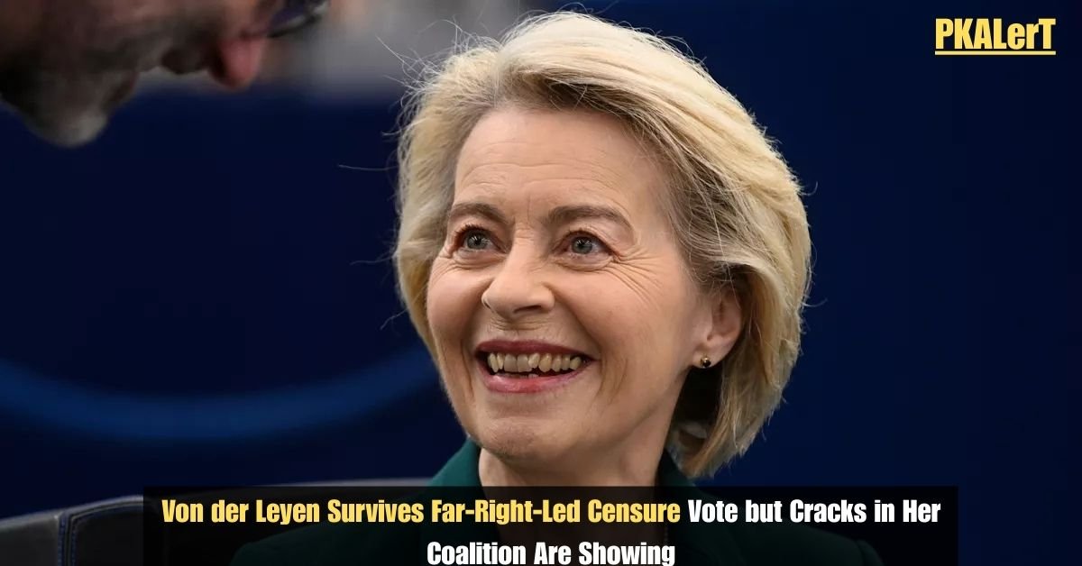 Von der Leyen Survives Far‑Right‑Led Censure Vote But Cracks In Her Coalition Are Showing