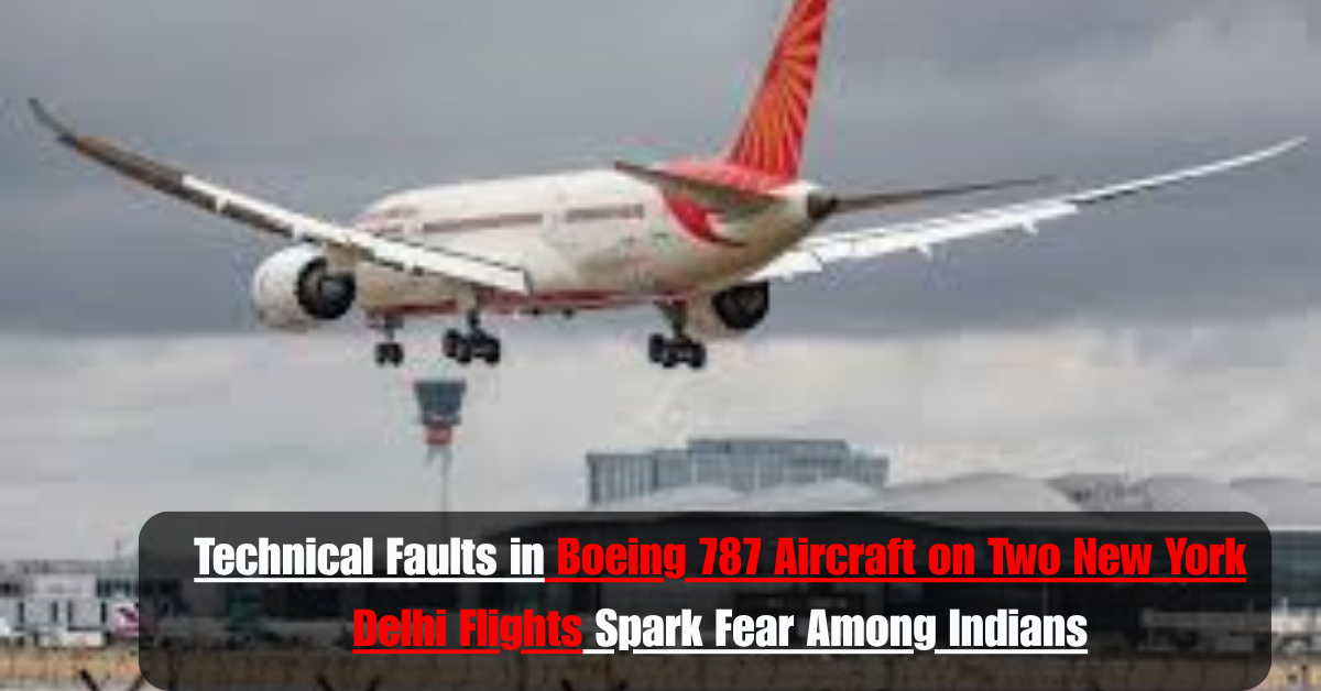 Technical Faults in Boeing 787 Aircraft on Two New York Delhi Flights Spark Fear Among Indians 2 Add a heading 79