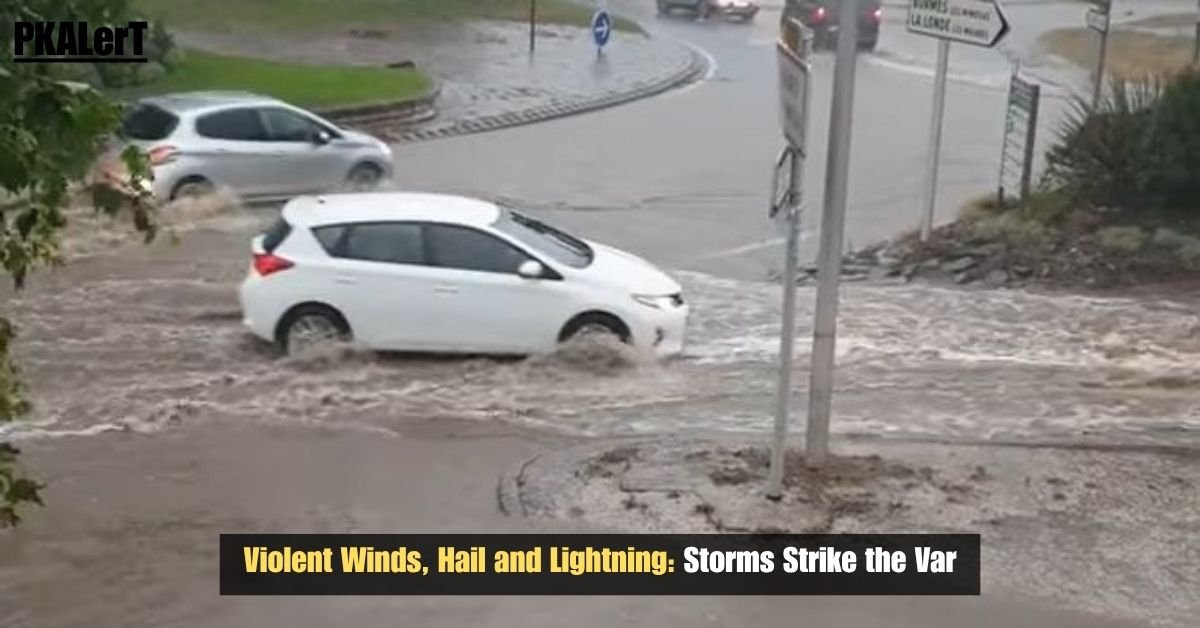 Violent Winds, Hail And Lightning: Storms Strike The Var 2 Violent Winds, Hail And Lightning: Storms Strike The Var