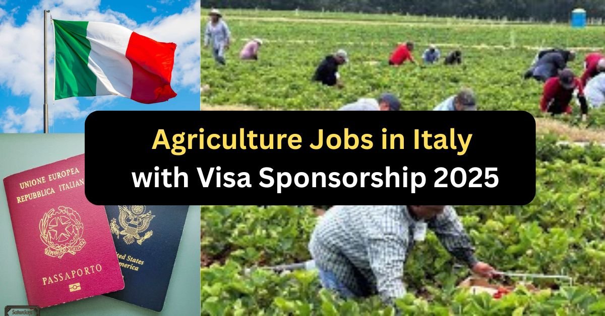 Agriculture Jobs in Italy with Visa Sponsorship 2025