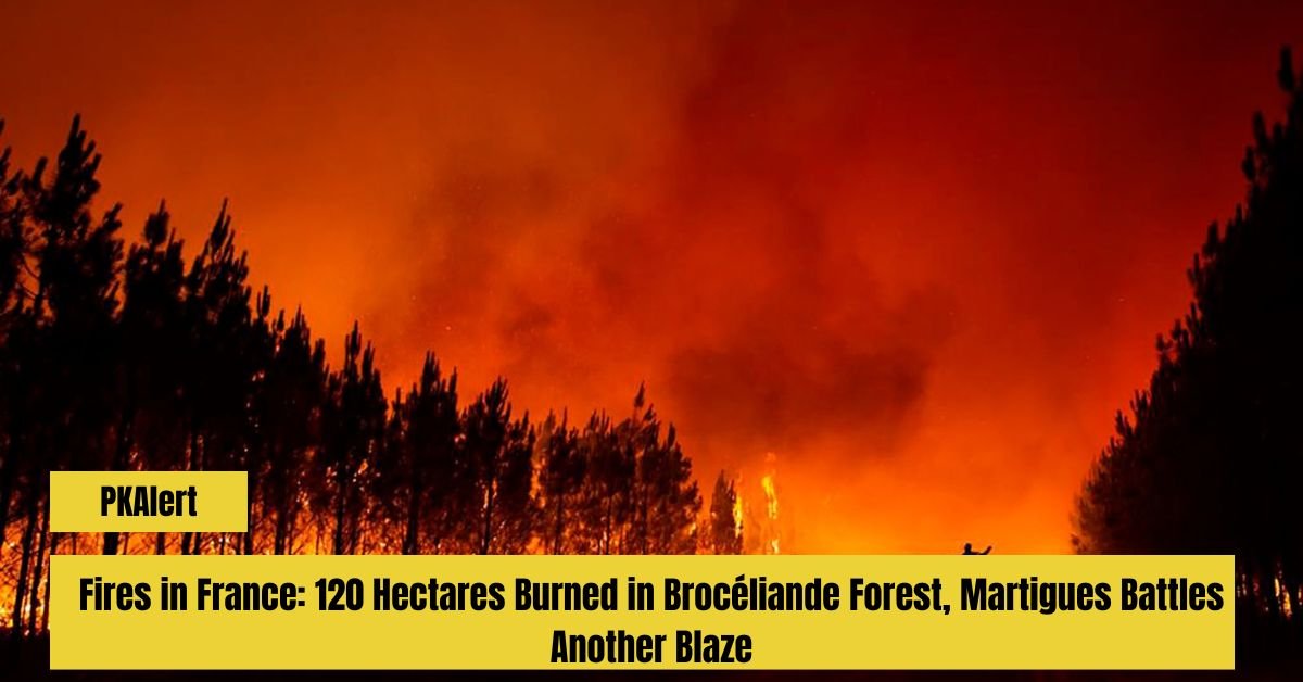 Fires in France: 120 Hectares Burned in Brocéliande Forest, Martigues Battles Another Blaze 3 Igor Tudor Fires a Shot at Manchester City Inside Juventus New Era 7 17