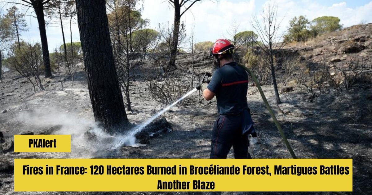 Fires in France: 120 Hectares Burned in Brocéliande Forest, Martigues Battles Another Blaze 2 Igor Tudor Fires a Shot at Manchester City Inside Juventus New Era 8 12
