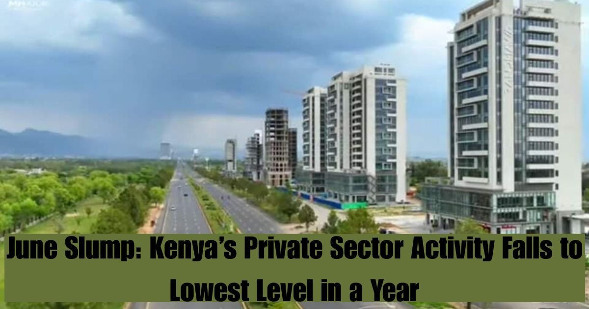 June Slump: Kenya’s Private Sector Activity Falls to Lowest Level in a Year 2 June Slump: Kenya’s Private Sector Activity Falls to Lowest Level in a Year