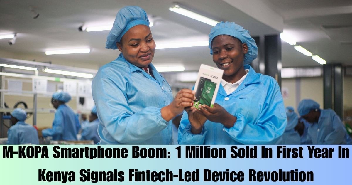 M-KOPA Smartphone Boom: 1 Million Sold In First Year In Kenya Signals Fintech-Led Device Revolution