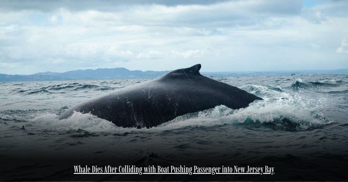 Whale Dies After Colliding with Boat Pushing Passenger into New Jersey Bay 1 6 on Private Jet Presumed Dead After Crash Into San Diego Neighborhood 21
