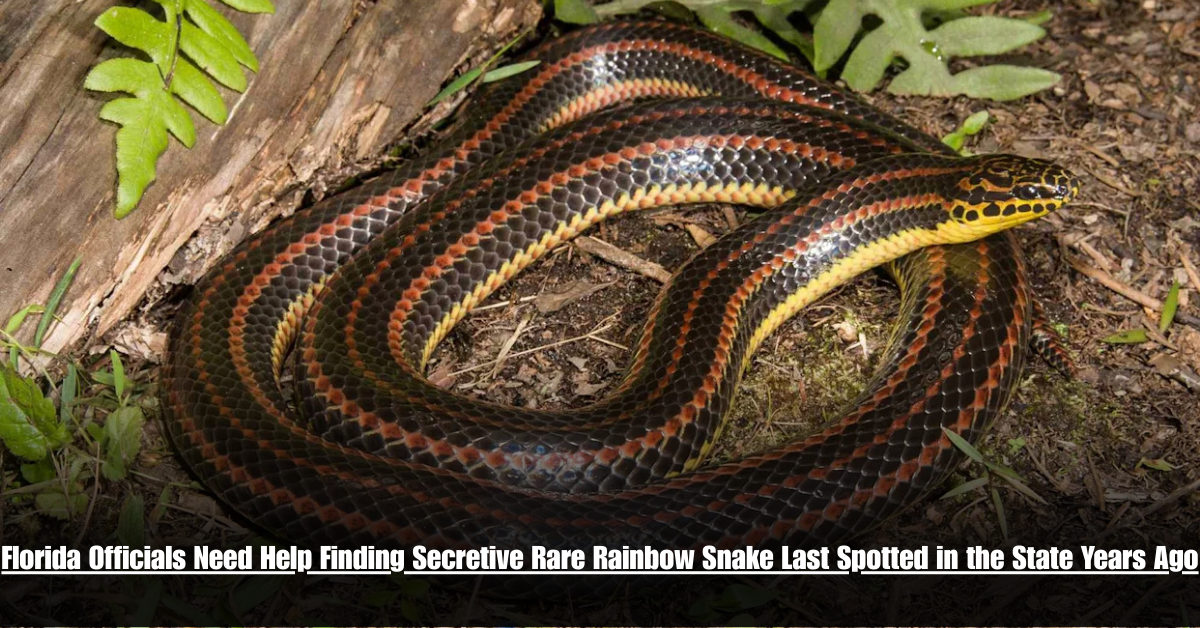 Florida Officials Need Help Finding Secretive Rare Rainbow Snake Last Spotted in the State Years Ago 1 6 on Private Jet Presumed Dead After Crash Into San Diego Neighborhood 9 5