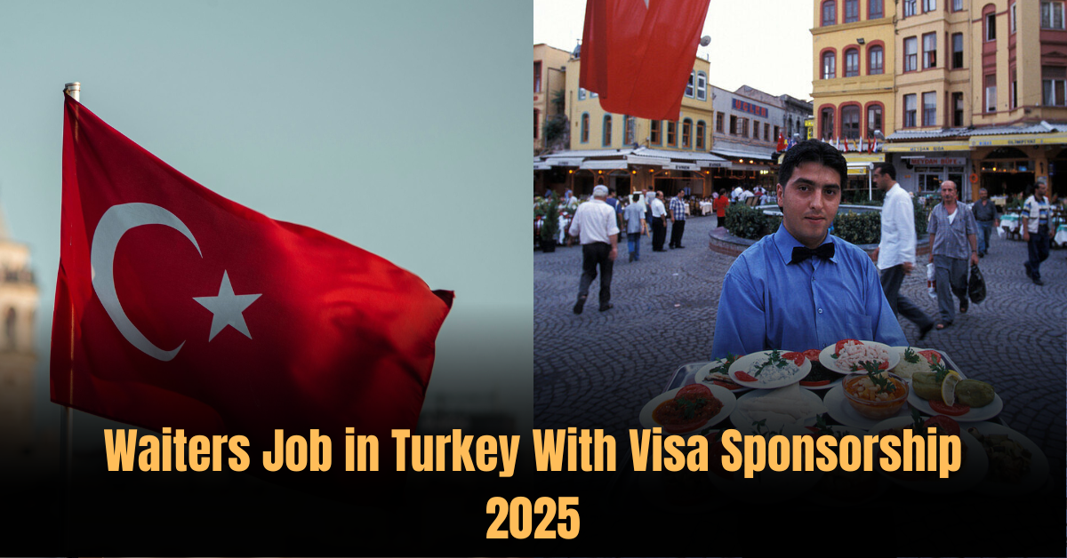 Waiters Job in Turkey With Visa Sponsorship 2025