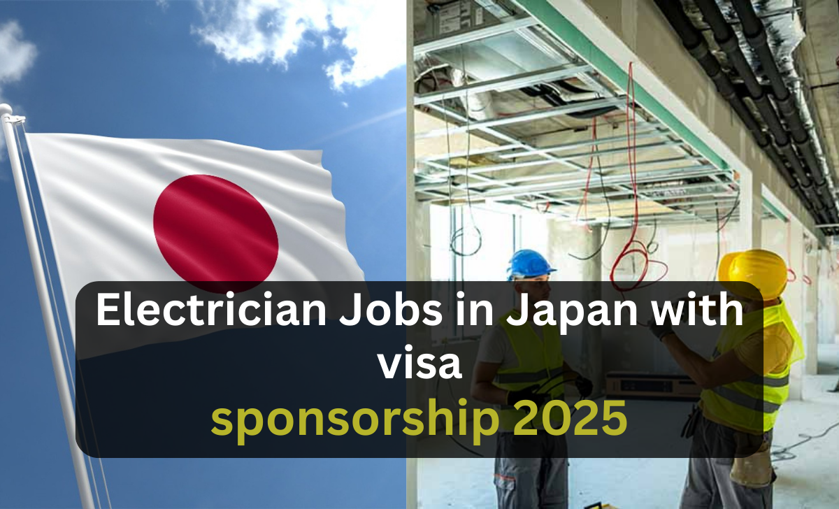 Electrician Jobs in Japan with visa sponsorship 2025