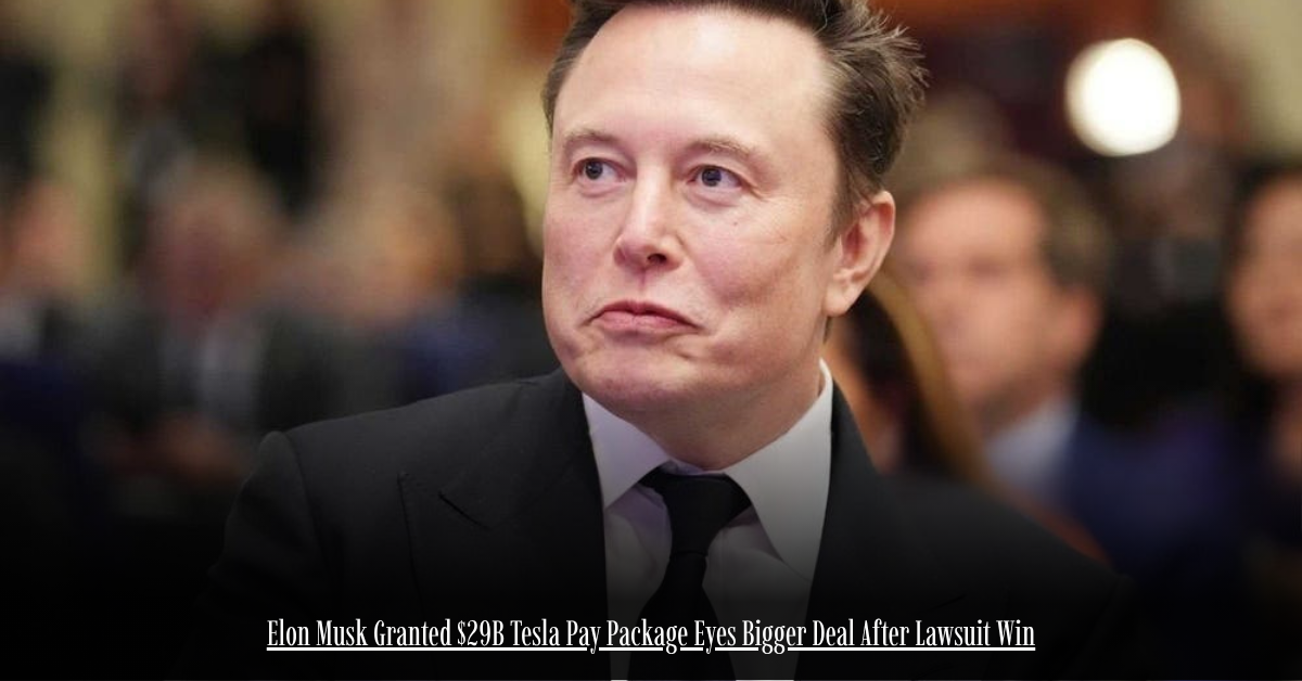 Elon Musk Granted $29B Tesla Pay Package Eyes Bigger Deal After Lawsuit Win 1 cbc