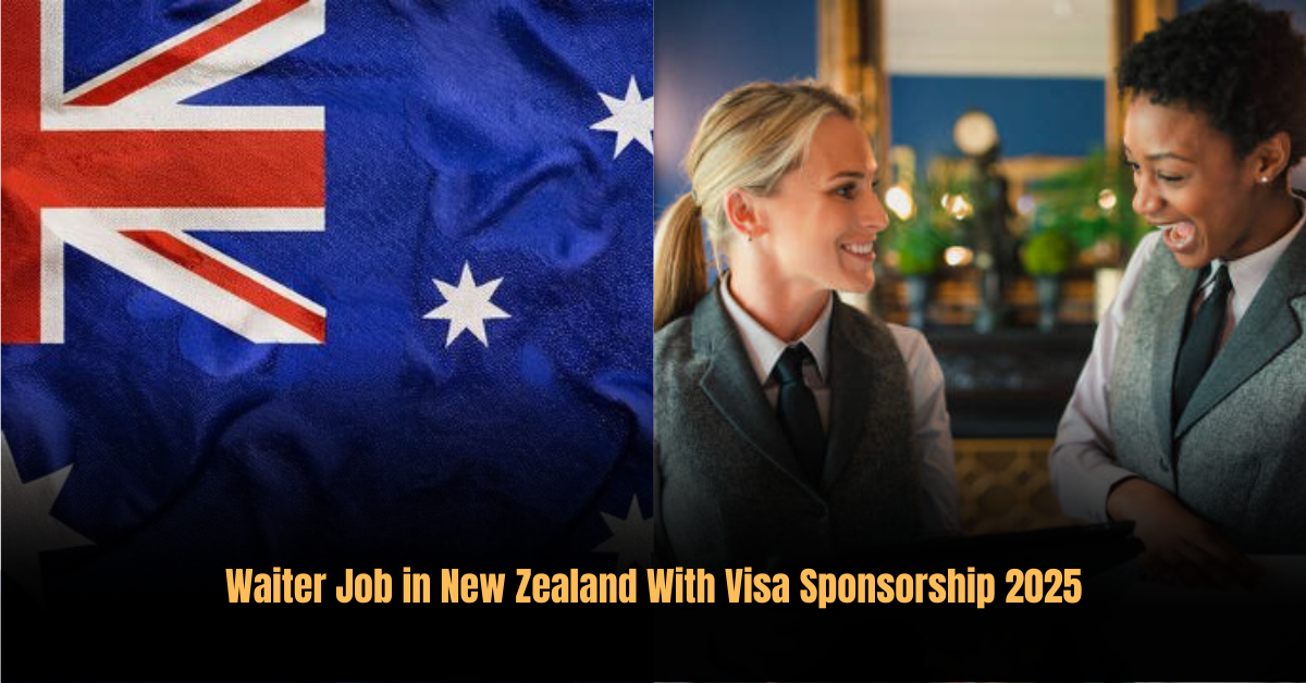 Waiter Jobs in Australia with Visa Sponsorship in 2025