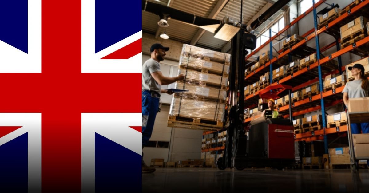 UK job openings in agriculture and warehousing