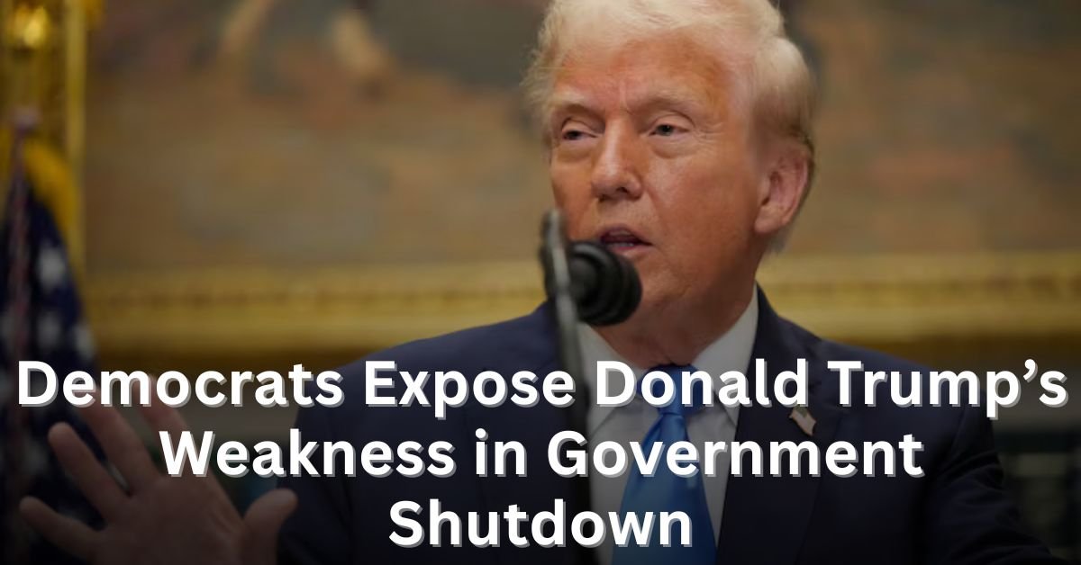 AdDemocrats Expose Donald Trumps Weakness in Government Shutdown heading