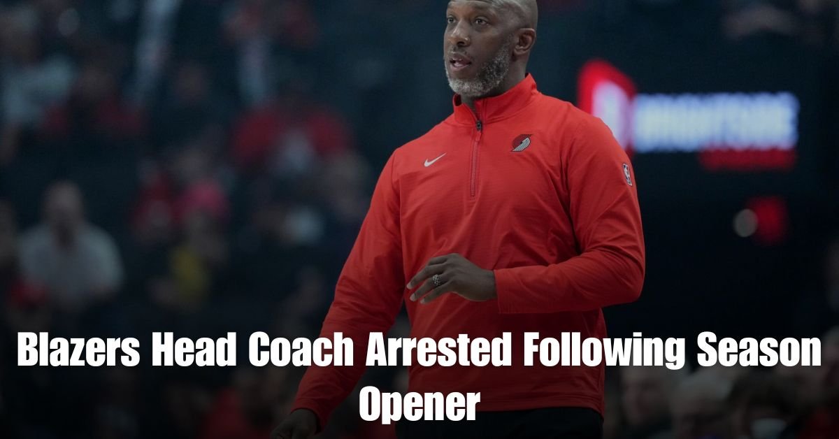 Blazers Head Coach Arrested Following Season Opener