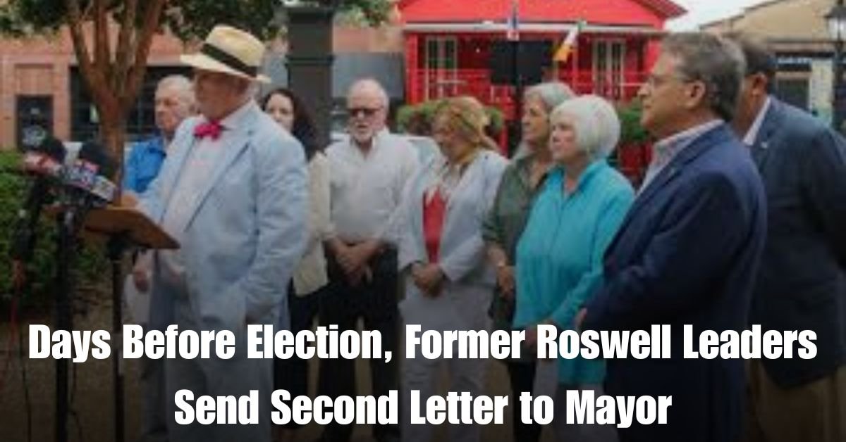 Days Before Election Former Roswell Leaders Send Second Letter to Mayor