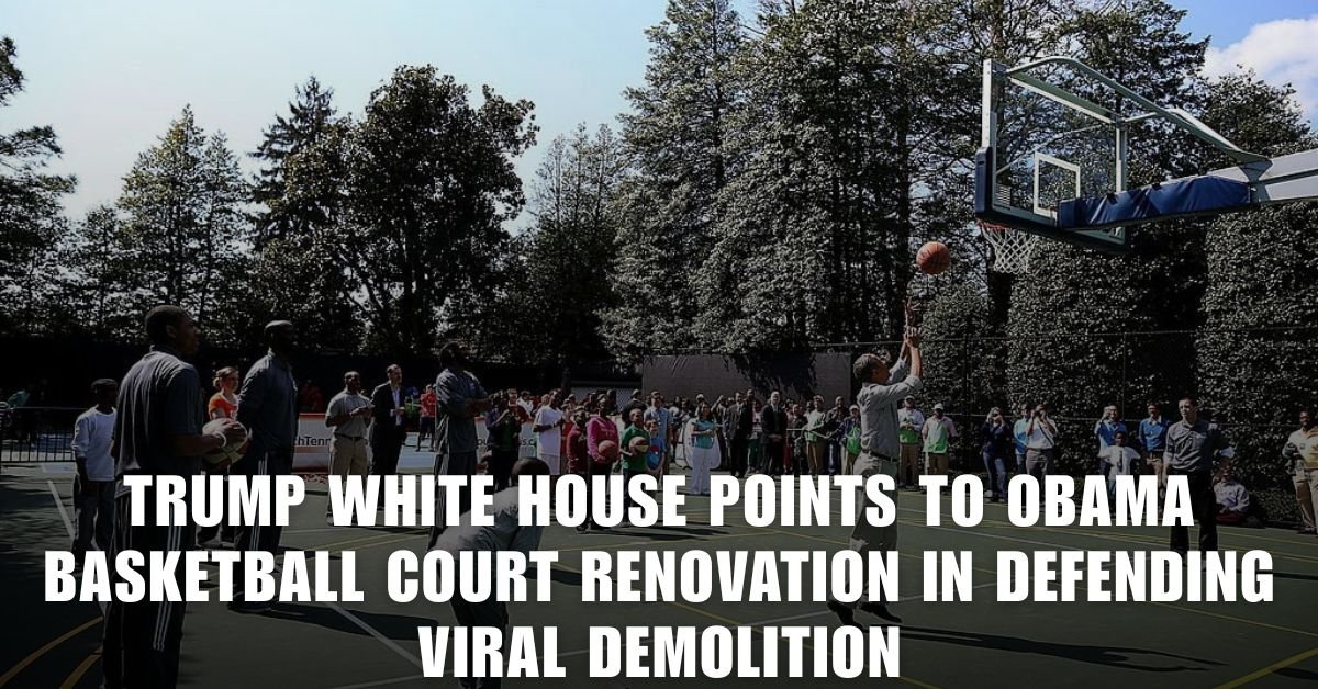Trump White House points to Obama basketball court renovation in defending viral demolition 1 Your paragraph text 1