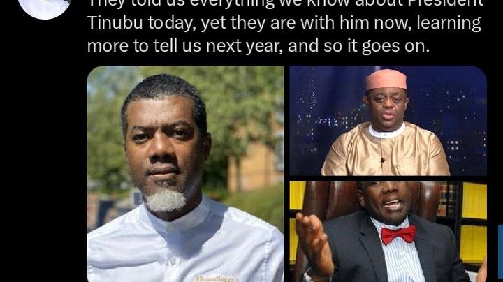 Uche Rochas Stinging Remark on Tinubus Former Critics Sparks National Debate 1 4c300dee55a6471caa088a2a49b95fcd