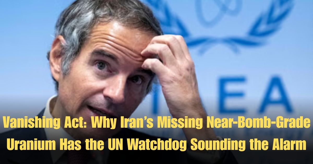 Vanishing Act: Why Iran’s Missing Near-Bomb-Grade Uranium Has the UN Watchdog Sounding the Alarm