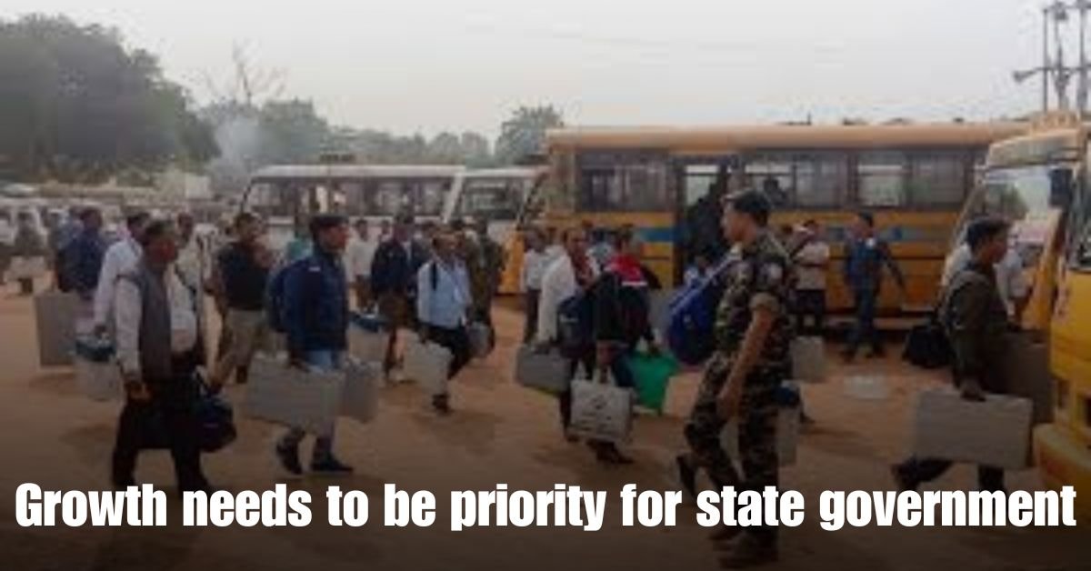 Growth needs to be priority for state government 1 Growth needs to be priority for state government