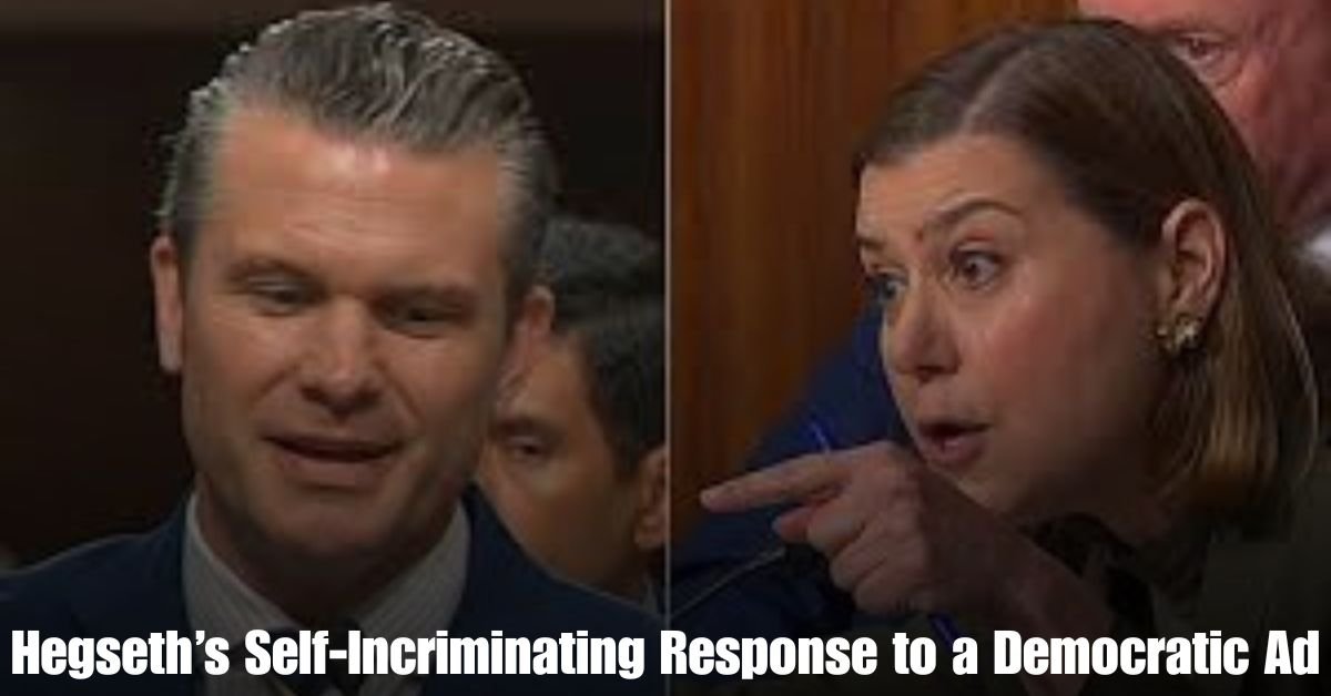 Hegseths Self Incriminating Response to a Democratic Ad