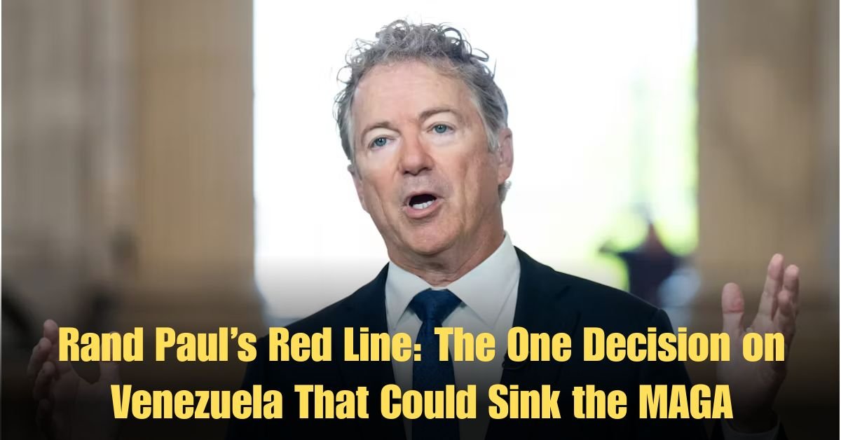 Rand Paul’s Red Line: The One Decision on Venezuela That Could Sink the MAGA Movement