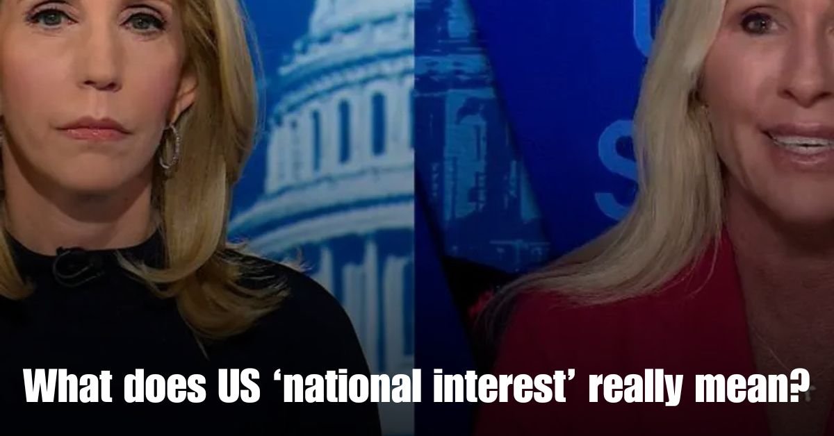 What does US ‘national interest really mean