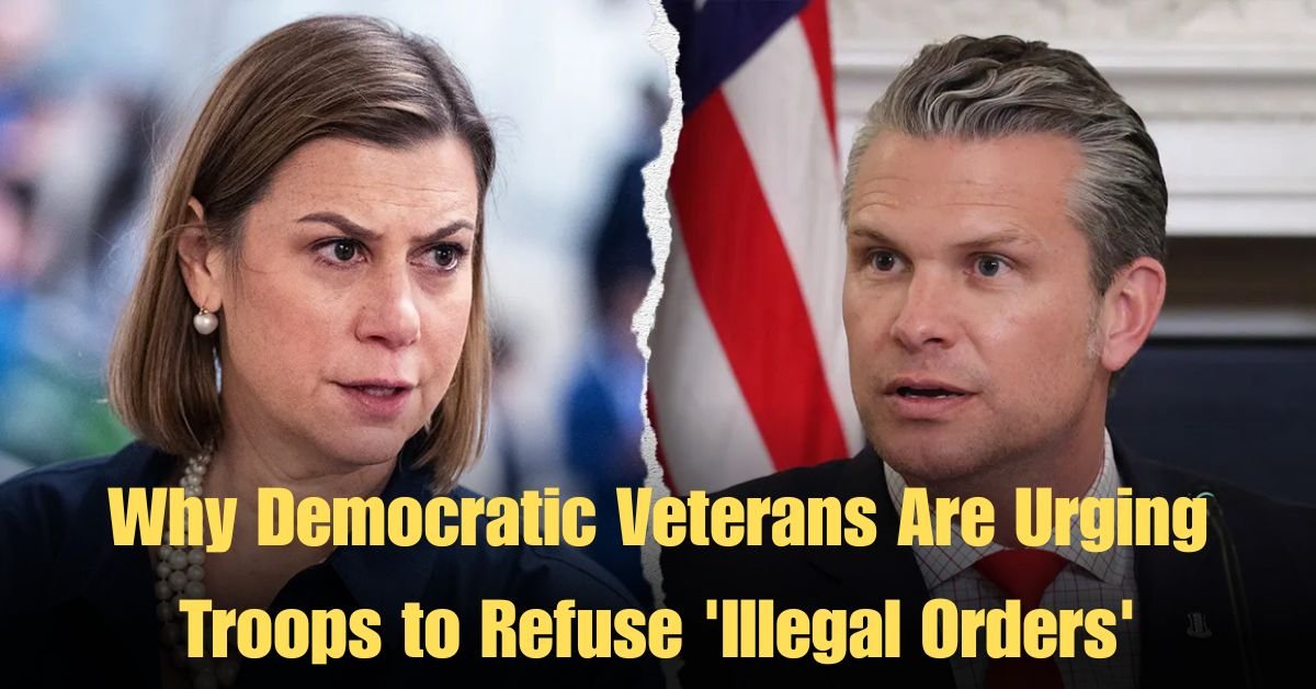 Why Democratic Veterans Are Urging Troops to Refuse 'Illegal Orders'