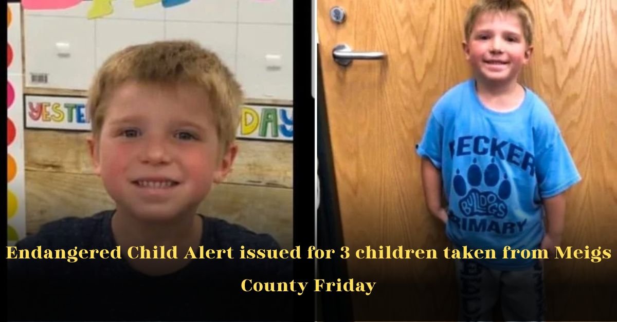 Endangered Child Alert Issued for 3 Children Taken from Meigs County Friday