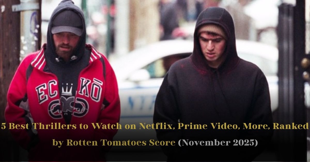 5 Best Thrillers to Watch on Netflix, Prime Video, More, Ranked by Rotten Tomatoes Score