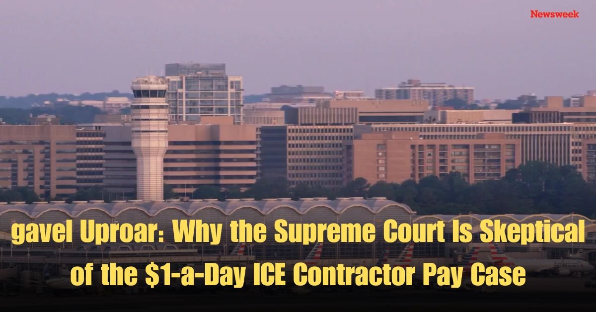 gavel Uproar: Why the Supreme Court Is Skeptical of the $1-a-Day ICE Contractor Pay Case