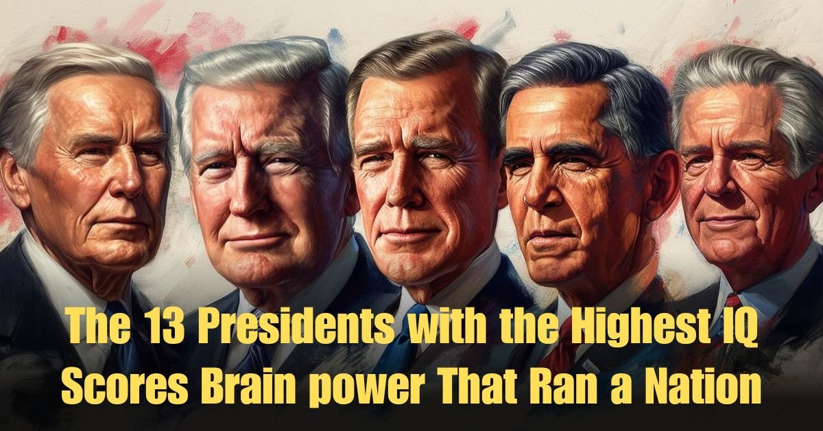 The 13 Presidents with the Highest IQ Scores Brain power That Ran a Nation