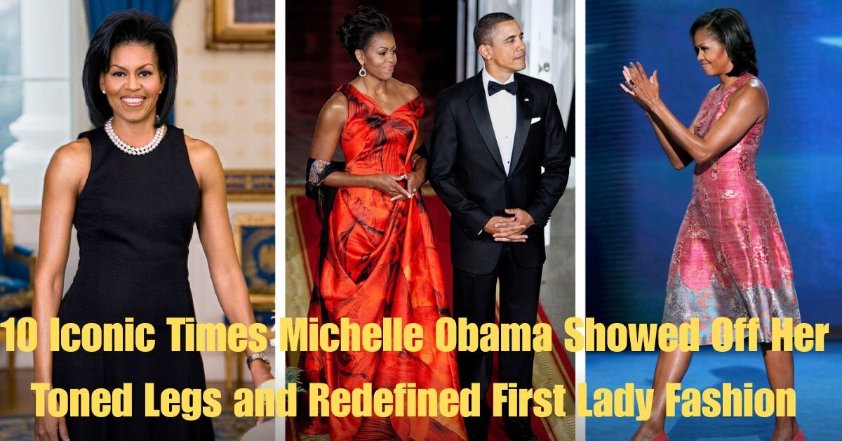 10 Iconic Times Michelle Obama Showed Off Her Toned Legs and Redefined First Lady Fashion