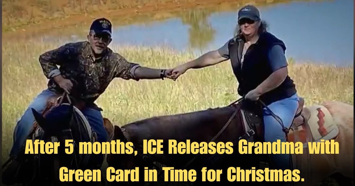 After 5 months, ICE Releases Grandma with Green Card in Time for Christmas.