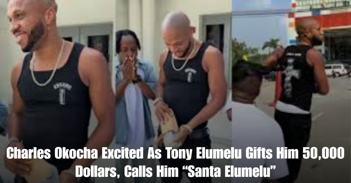 Charles Okocha Excited As Tony Elumelu Gifts Him 50000 Dollars Calls Him Santa Elumelu