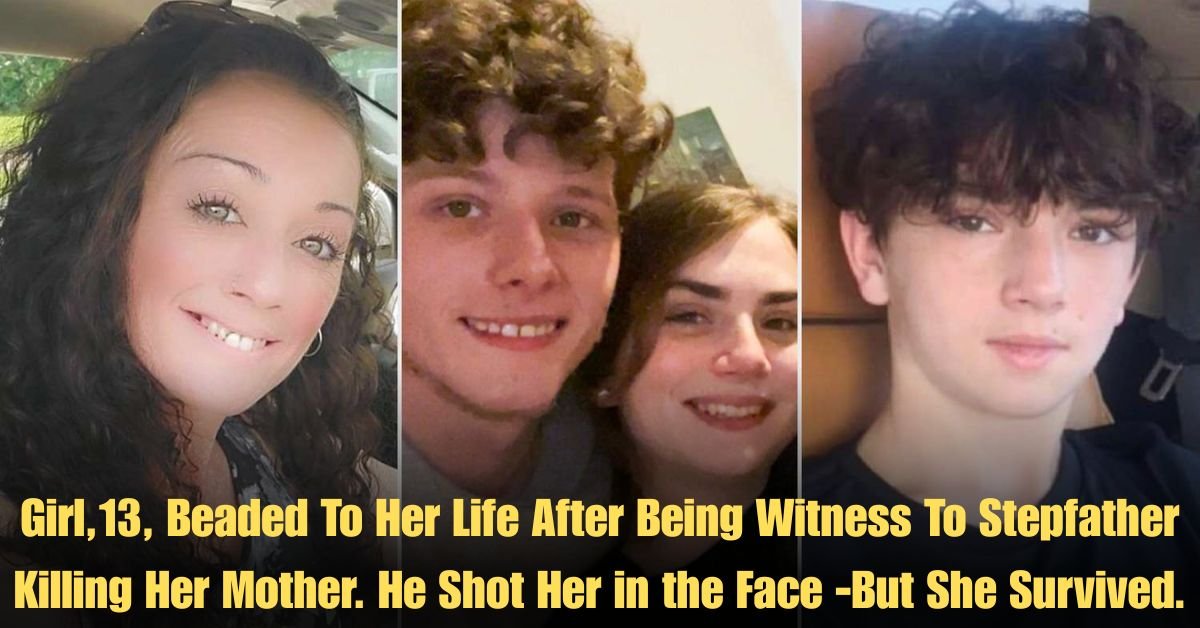 Girl,13, Beaded To Her Life After Being Witness To Stepfather Killing Her Mother. He Shot Her in the Face -But She Survived.