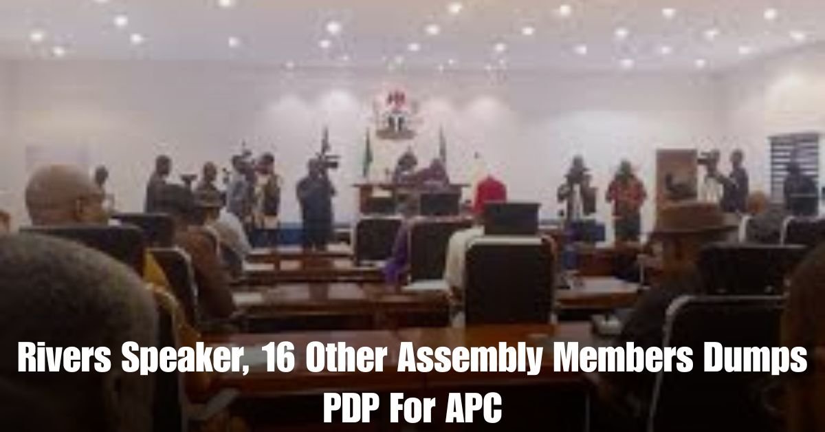 Rivers Speaker 16 Other Assembly Members Dumps PDP For APC
