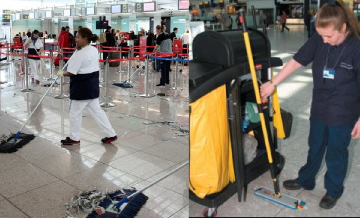 Kuwait Airport Cleaning Jobs