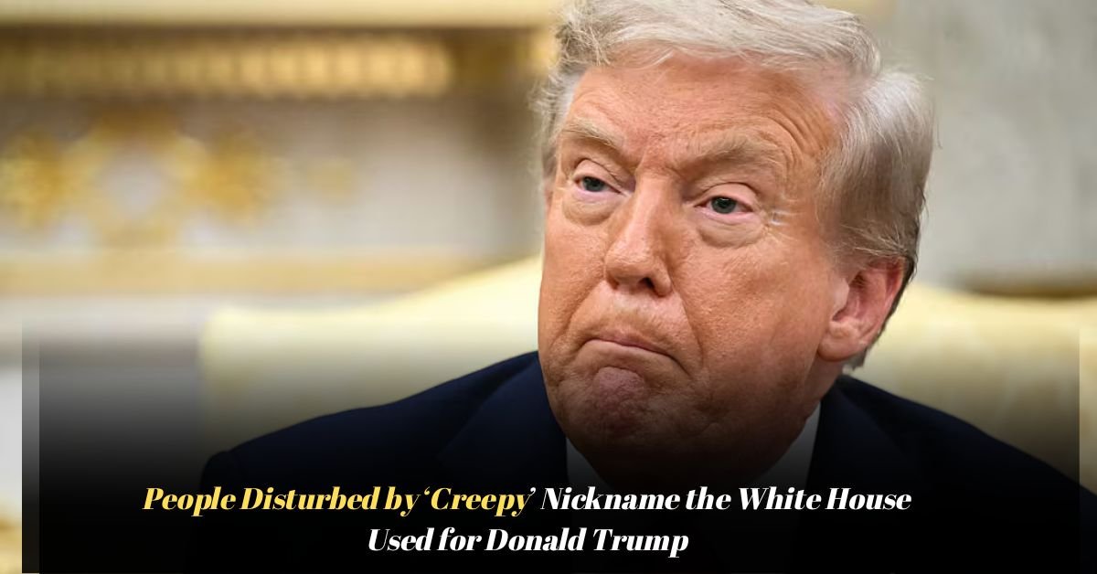 People Disturbed by ‘Creepy’ Nickname the White House Used for Donald Trump 2 Voyage en peniche avec Bruno Podalydes Chaque matin apres une nuit confortable un paysage different soffre a nous 2025 12 04T221656.736