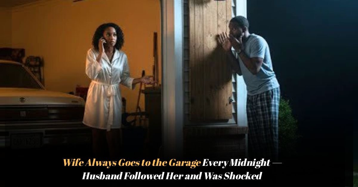 Wife Always Goes to the Garage Every Midnight — Husband Followed Her and Was Shocked 2 Voyage en peniche avec Bruno Podalydes Chaque matin apres une nuit confortable un paysage different soffre a nous 2025 12 13T070157.660