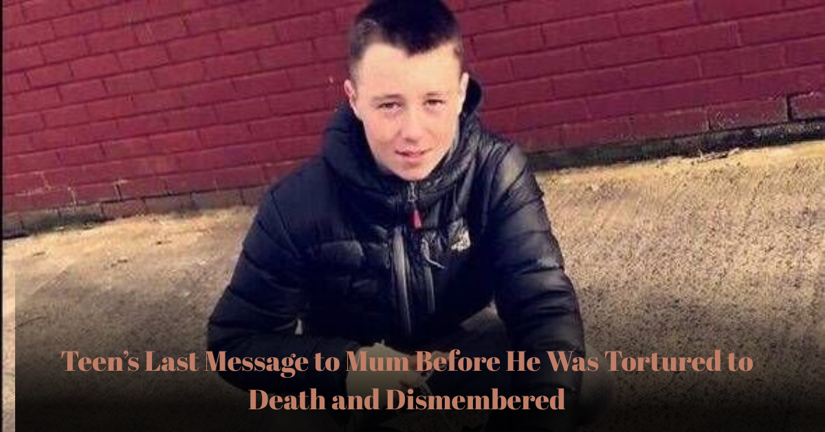 Teen’s Last Message to Mum Before He Was Tortured to Death and Dismembered 1 Voyage en peniche avec Bruno Podalydes Chaque matin apres une nuit confortable un paysage different soffre a nous 51 1