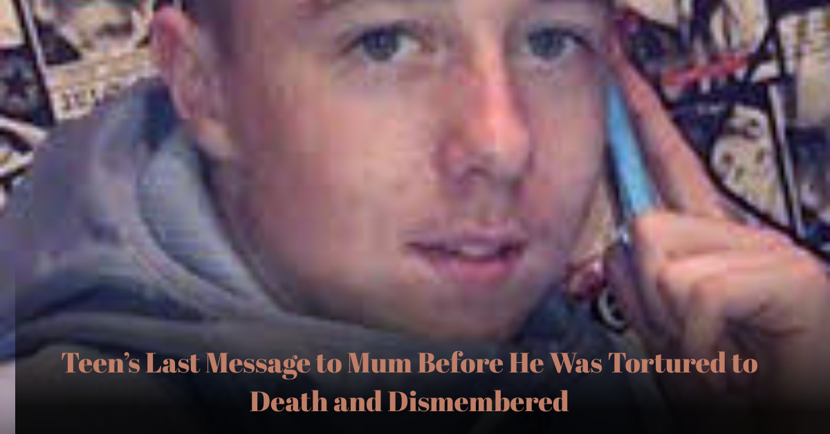 Teen’s Last Message to Mum Before He Was Tortured to Death and Dismembered 2 Voyage en peniche avec Bruno Podalydes Chaque matin apres une nuit confortable un paysage different soffre a nous 52