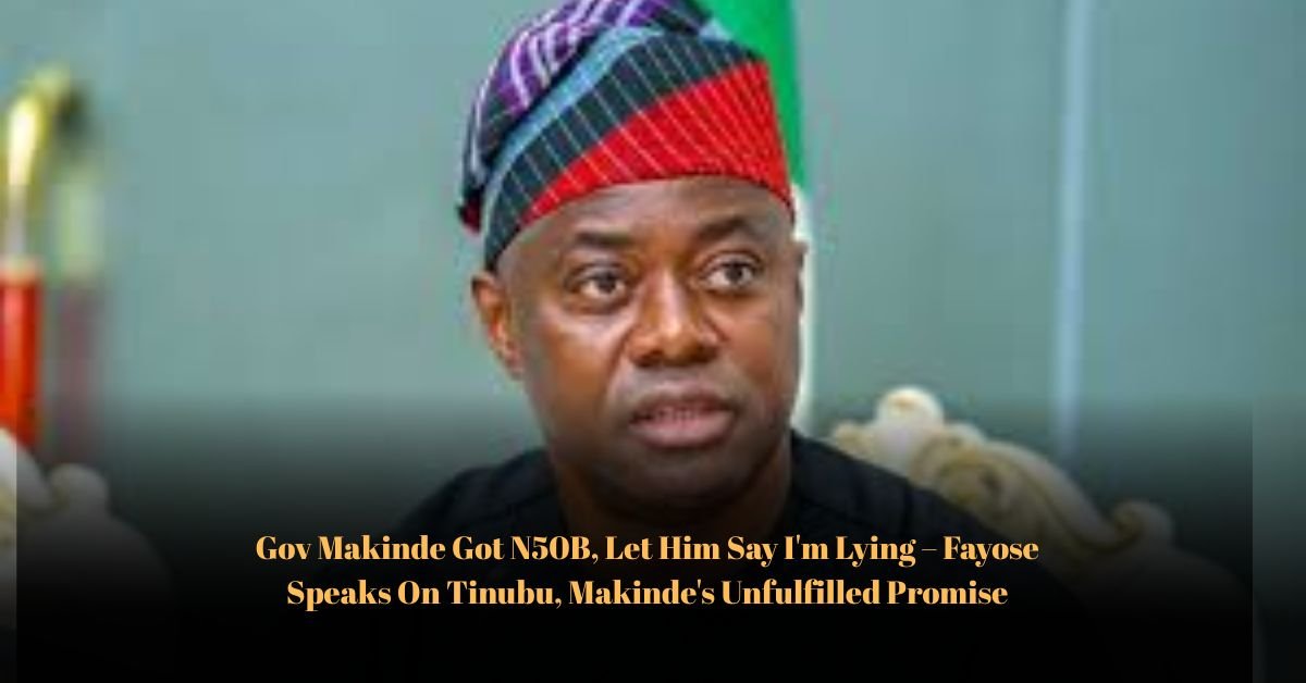 Gov Makinde Got N50B, Let Him Say I'm Lying – Fayose Speaks On Tinubu, Makinde's Unfulfilled Promise 1 Voyage en peniche avec Bruno Podalydes Chaque matin apres une nuit confortable un paysage different soffre a nous 94 2
