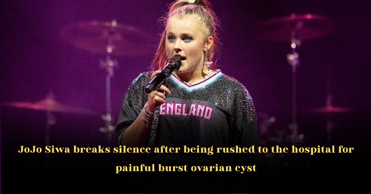 JoJo Siwa Breaks Silence After Being Rushed to the Hospital for Painful Burst Ovarian Cyst 2 JoJo Siwa Breaks Silence After Being Rushed to the Hospital for Painful Burst Ovarian Cyst