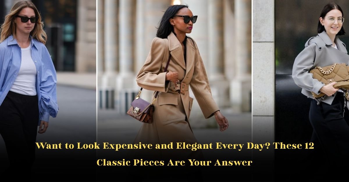 Want to Look Expensive and Elegant Every Day? These 12 Classic Pieces Are Your Answer