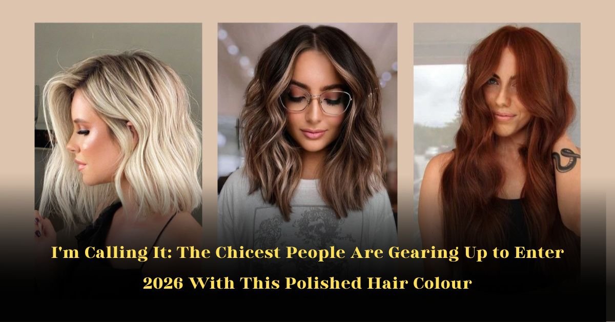 I'm Calling It: The Chicest People Are Gearing Up to Enter 2026 With This Polished Hair Colour