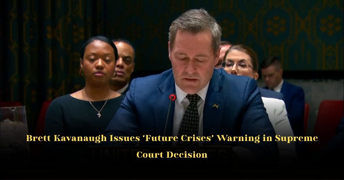 Brett Kavanaugh Issues ‘Future Crises’ Warning in Supreme Court Decision
