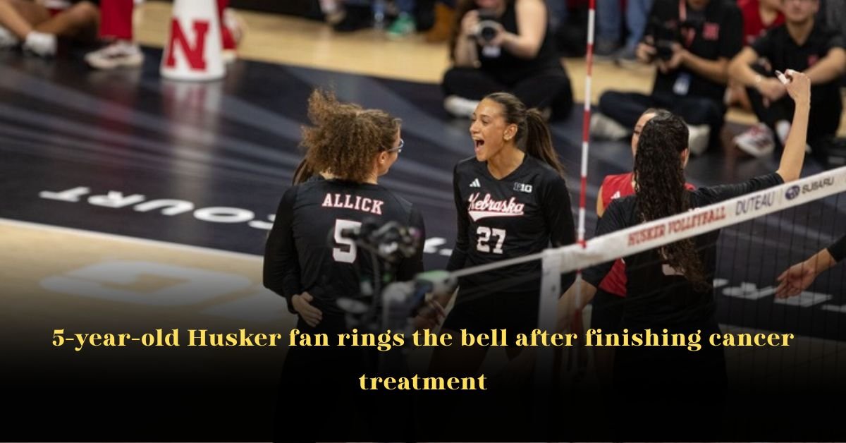 5-year-old Husker Fan Rings the Bell After Finishing Cancer Treatment